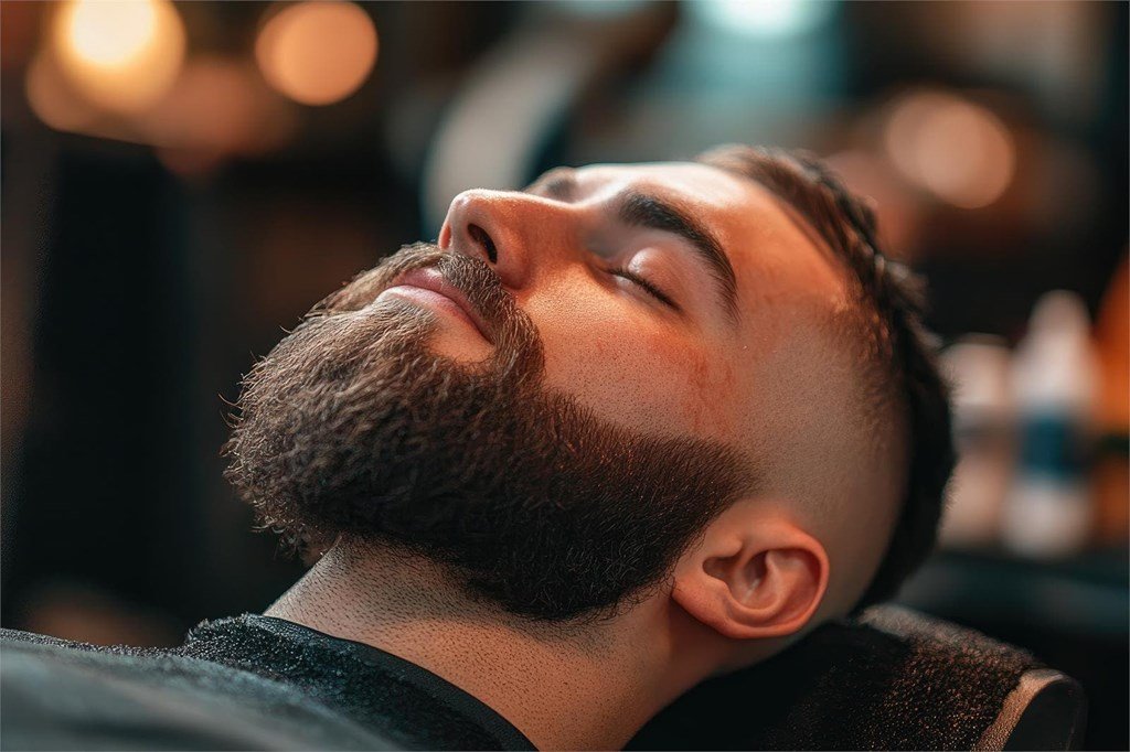 barba y piel facial hombre